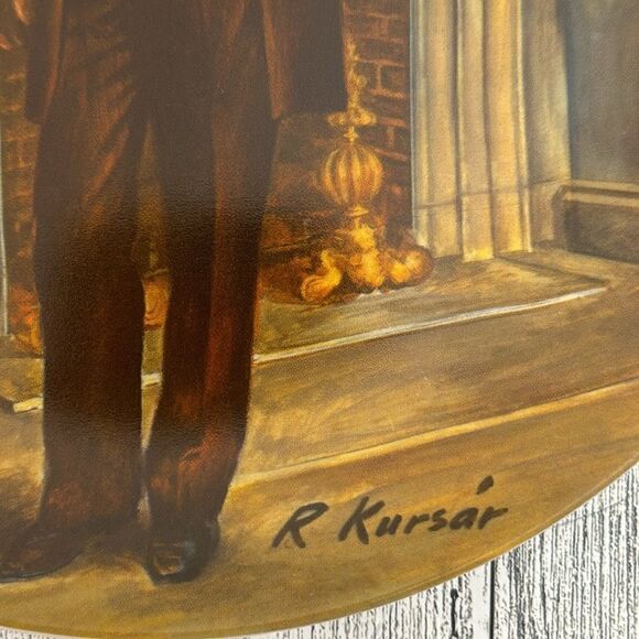 Vintage Rhett Gone With the Wind Collectors Plate #14311L EM Knowles - Picture 2 of 4